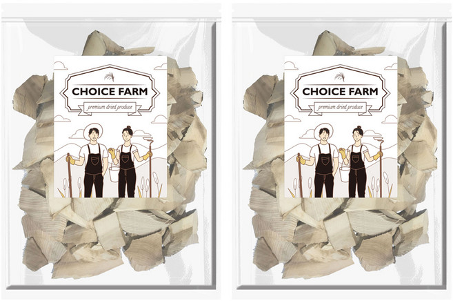 초이스팜 엄나무슬라이스, 2개, 1kg