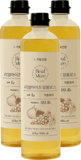 키토선생 리얼마이즈 알룰로스, 1.15kg, 3개