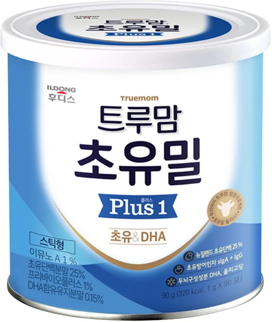 일동후디스 트루맘 초유밀 플러스 1단계 90p, 90g, 1개, 초유 - 쿠팡