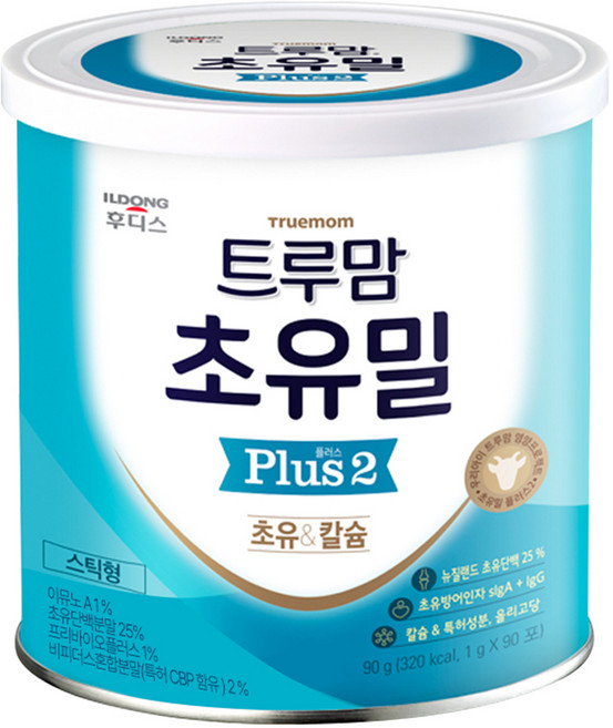 일동후디스 트루맘 초유밀 플러스 2단계 1g X 90p, 90g, 1개