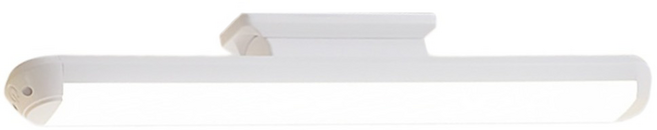 收納部屋 LED 智能學習燈 可充電 3色調光 24cm, 白色