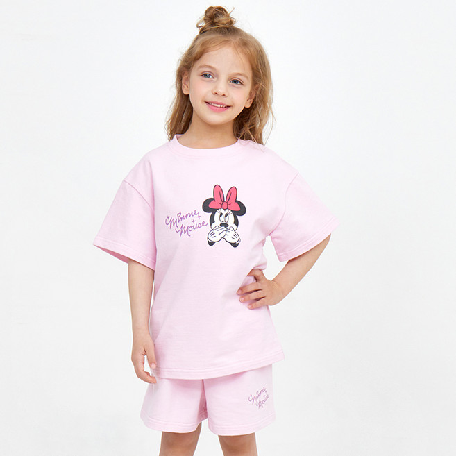 디즈니 아동용 통기성 미니마우스 리크 상하세트PK 0D1EW38920