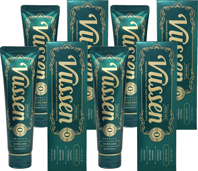 오스템파마 뷰센 O 구취케어 치약, 120g, 4개