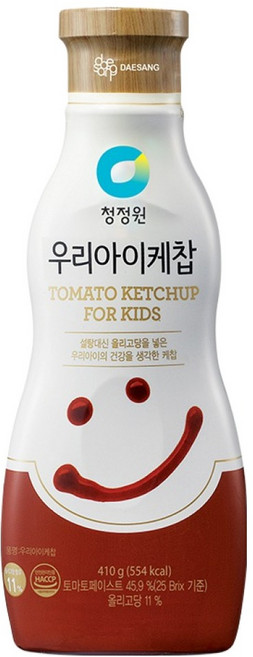청정원 우리아이 토마토 케찹, 410g, 1개