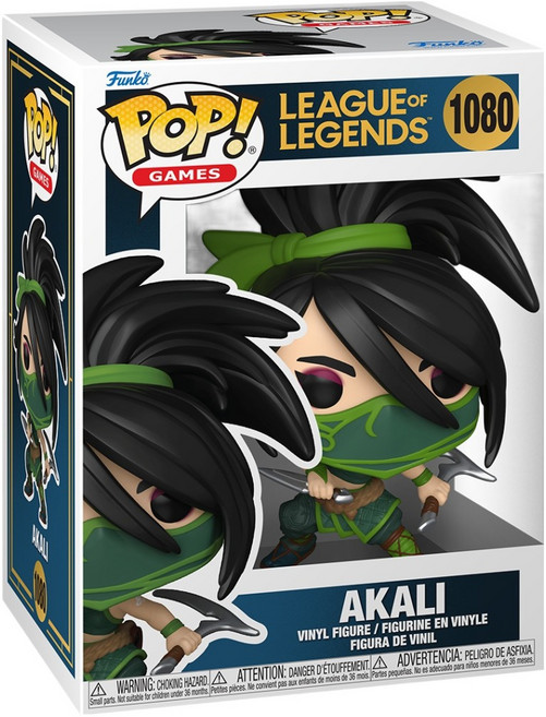 펀코 팝 리그오브레전드 LOL 83857 아칼리 Akali 피규어, 1개