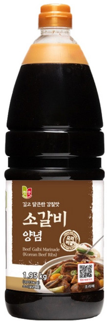 첫맛 소갈비양념, 1.95kg, 1개