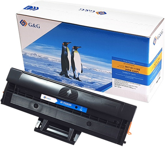 지엔지 프린트 토너 MLT-D111S, 검정, 1개