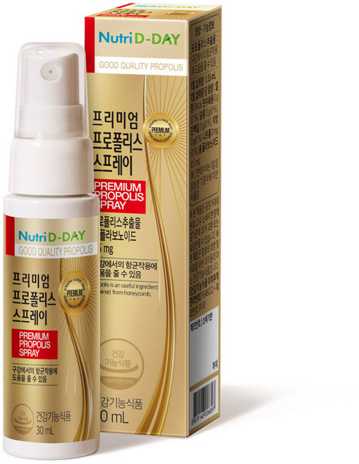뉴트리디데이 프리미엄 프로폴리스 스프레이, 30ml, 1개