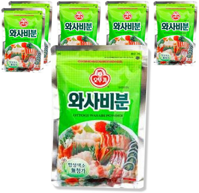 오뚜기 와사비분, 200g, 6개