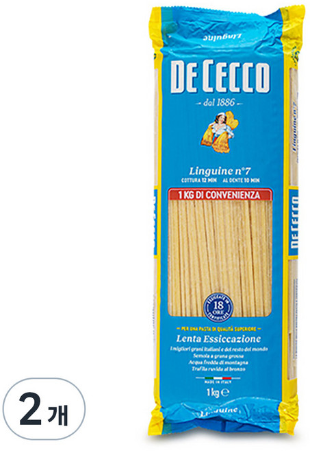 데체코 링귀니, 1kg, 2개