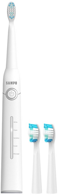 SAMPO 聲寶 五段式音波震動牙刷, TB-Z2002L(W), 白色, 1組