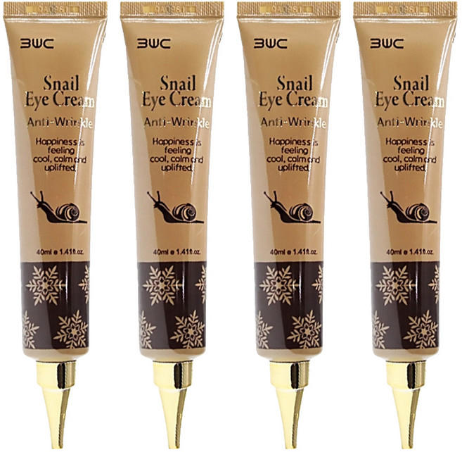 3W CLINIC 蝸牛菁粹撫紋眼霜 深層滋養 補水保濕 緊緻眼周肌膚, 40ml, 4條