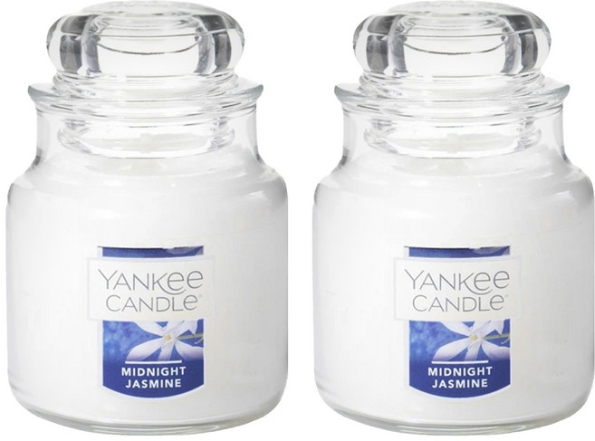 YANKEE CANDLE 香氛蠟燭 夜半茉莉, 104g, 2件