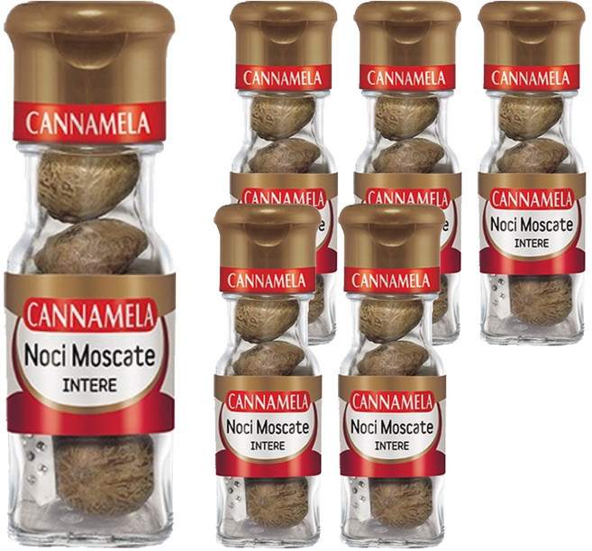 칸나멜라 넛맥 홀, 14g, 6개