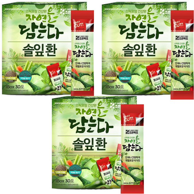 조은약초 솔잎환 스틱, 90개, 3g