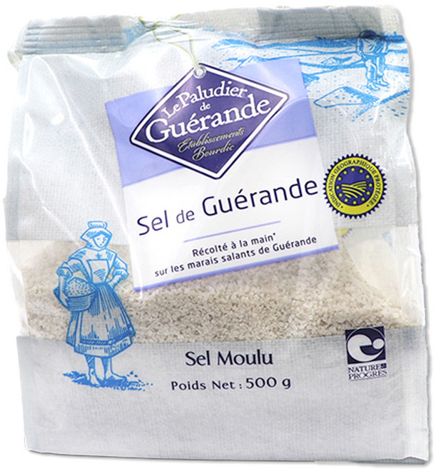 게랑드 가는 토판 천일염 폴리, 500g, 1개