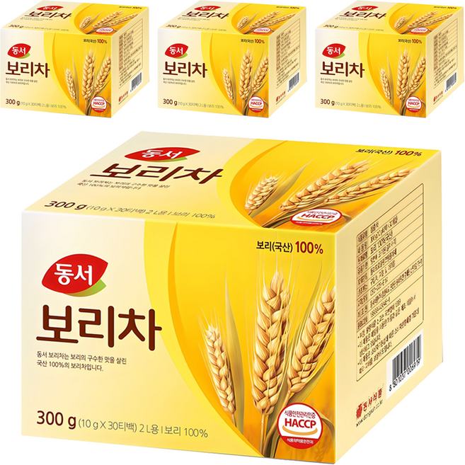 동서 보리차, 10g, 30개입, 4개