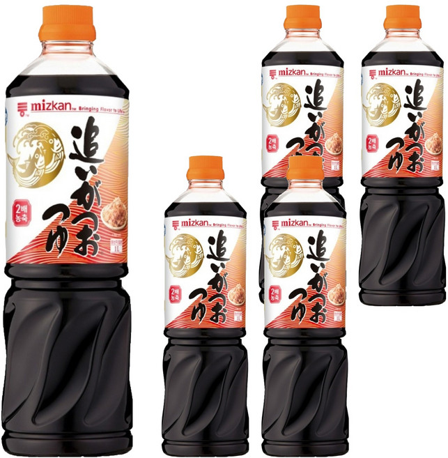 미쯔칸 농축 쯔유, 1L, 5개