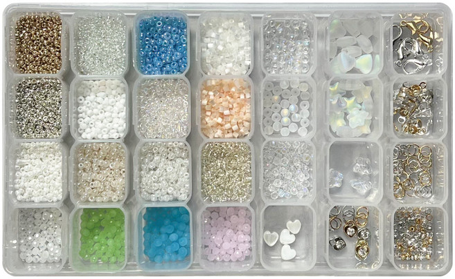 Rinipapm優質熱帶主題珠子工藝DIY組, KC金, 1組