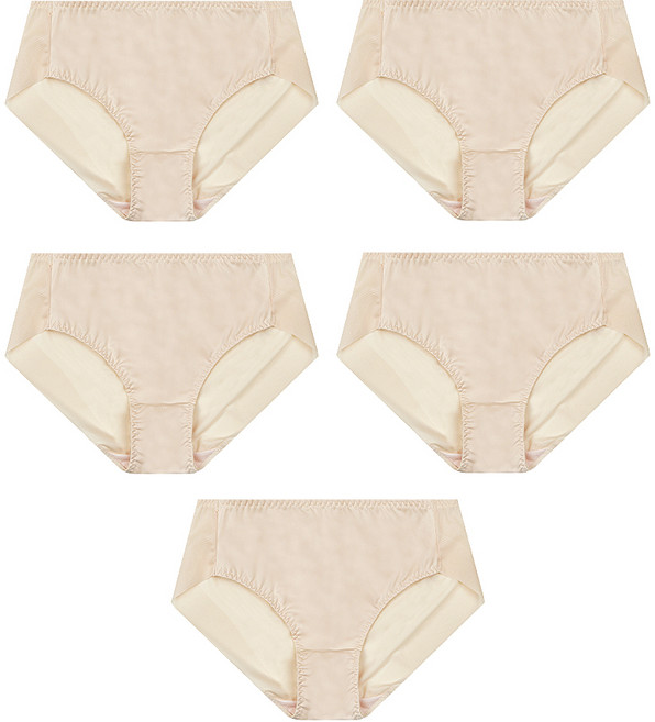블루핀 여성용 노라인 햄팬티 5종세트 빅사이즈 포함