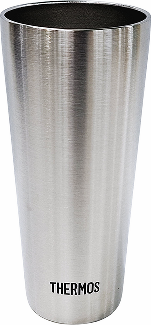 THERMOS 膳魔師 不鏽鋼真空斷熱保冷保溫杯 JDI-400 S, 400ml, 1個, 銀色
