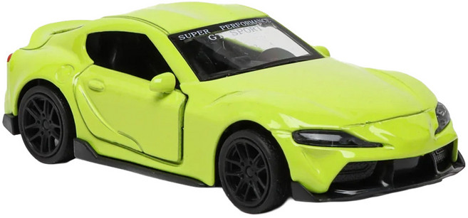 愛北鼻之家 合金迴力模型車 豐田SUPRA 雙開門 綠色, 1個