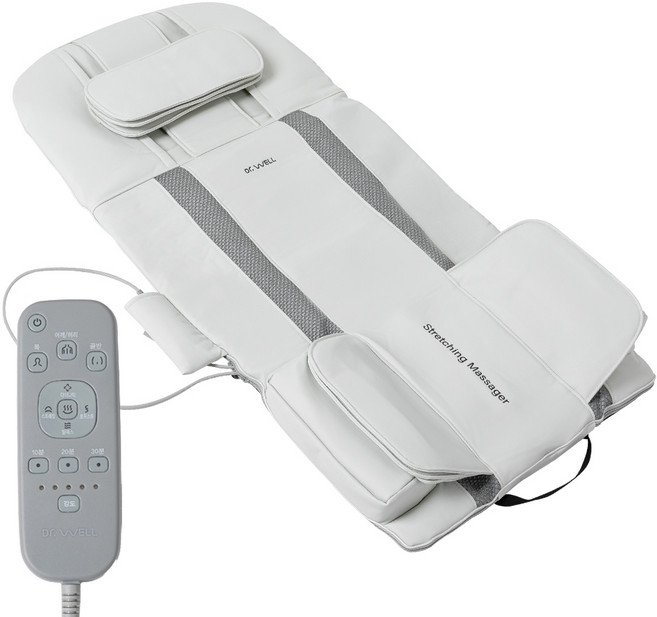 닥터웰 에어핏 스트레칭 전신 목 어깨 허리 골반 마사지기, DR-5750, 혼합색상