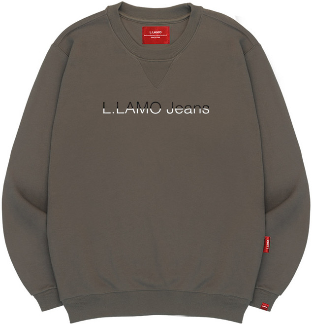 엘라모 남녀공용 3M 리버설 맨투맨