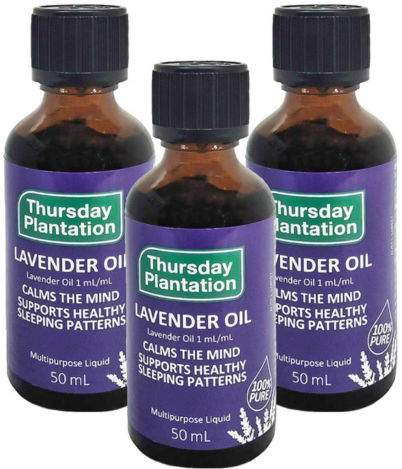 Thursday Plantation 星期四農莊 精油 薰衣草, 50ml, 3瓶