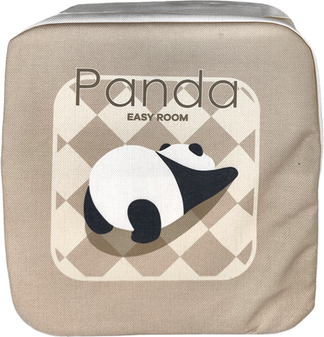 Mega 可愛熊貓加厚海綿座椅增高墊