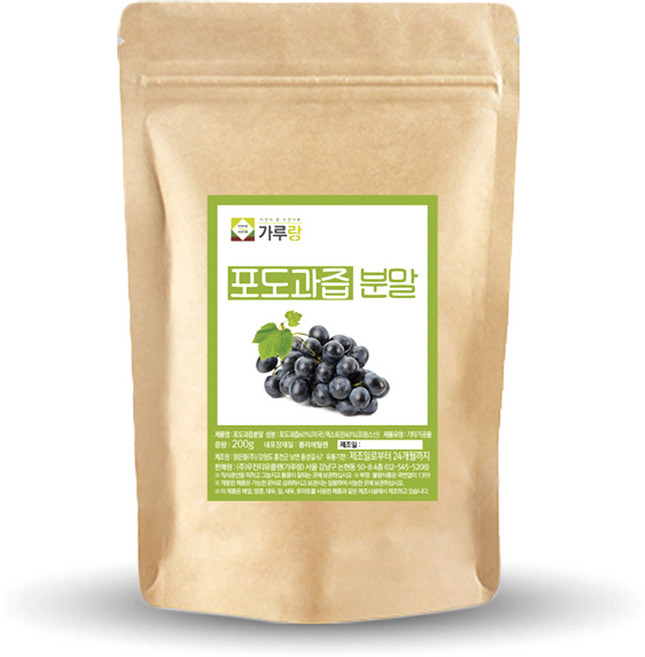 가루랑 포도과즙 분말, 200g, 1개