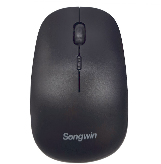 Songwin 尚之宇 巧手無線光學滑鼠 2.4gHz 10 x 6 x 3.5cm 55g, CY-BT150, 黑色