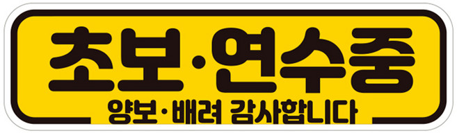 제제데코 칼라 고휘도 반사 차랑용 자석스티커 A280 280 x 80 mm, AC031, 1개