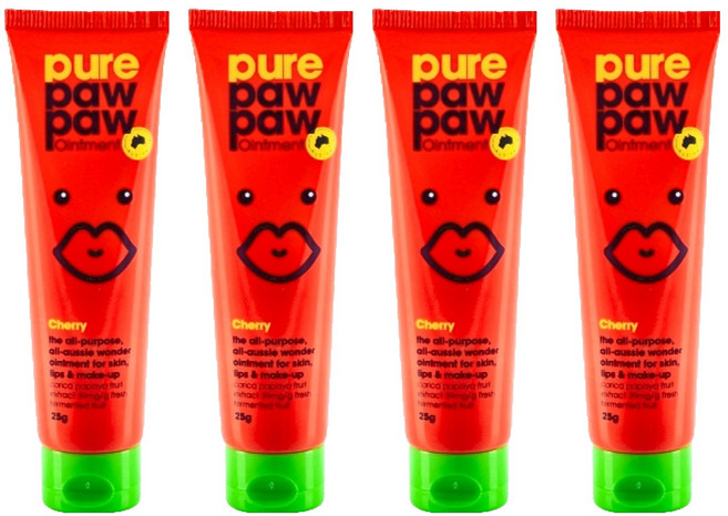 purepawpaw 神奇萬用木瓜霜, 櫻桃香, 25g, 4條