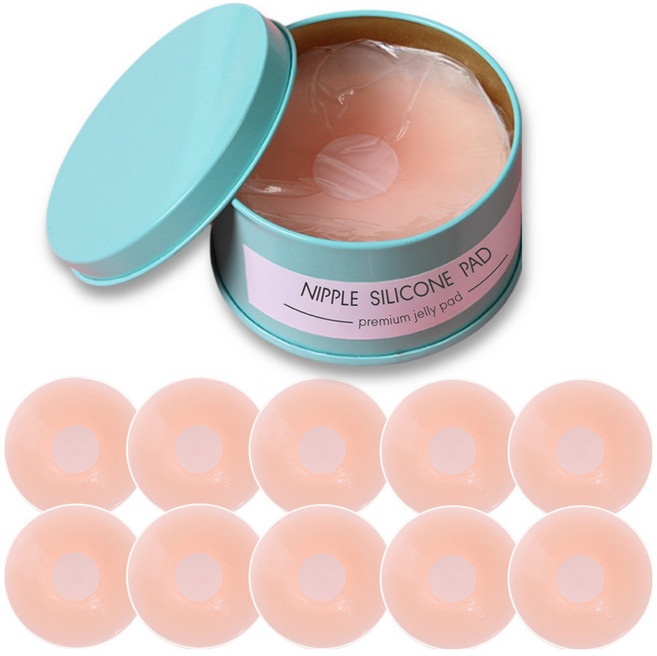 니플 실리콘 패드 10p, 1개