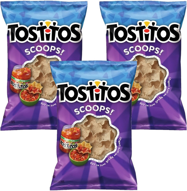 프리토레이 토스티토스 스쿱 또띨라 칩, 283.5g, 3개