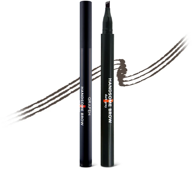 그라펜 핸섬 남성 타투 아이 브로우 0.8g, 다크그레이, 1개 - 쿠팡