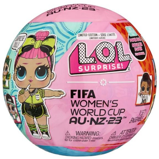 L.O.L Surprise 驚喜寶貝蛋 世足寶貝S2 隨機出貨一款, 1入