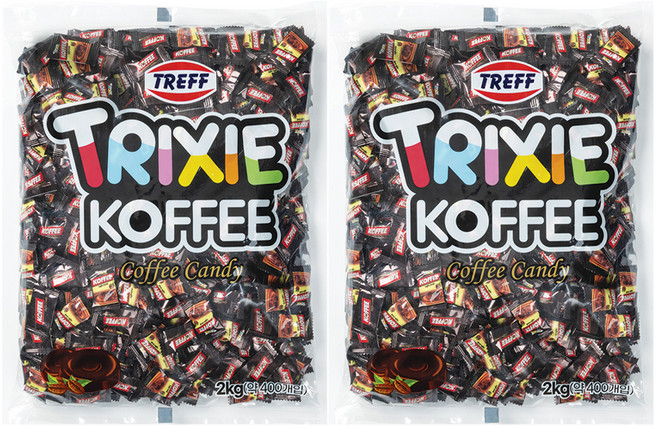 트릭시 커피 캔디, 2kg, 2개