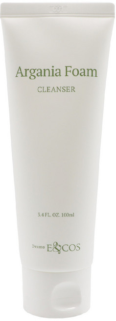 E&COS 摩洛哥堅果泡沫洗面乳, 100ml, 1入