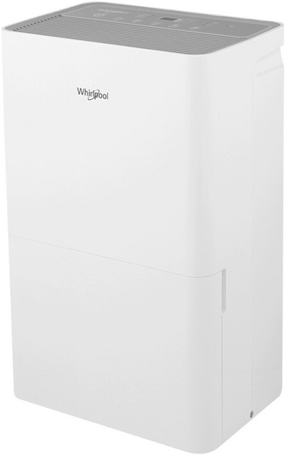 Whirlpool 惠而浦 第6感智能 30L 除濕機 適用38坪 智慧型手機操控 衣物烘乾 白色 WDEE30TW 384 x 272 x 629mm
