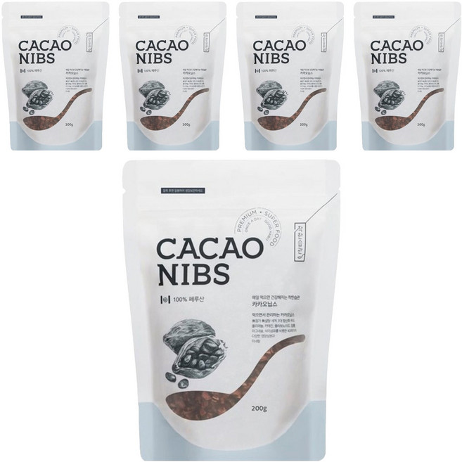 착한습관 카카오닙스, 200g, 5개