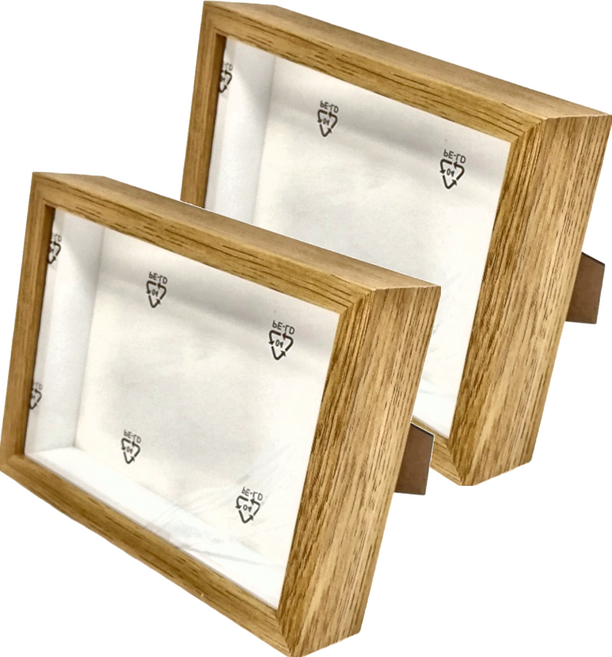 A-ONE 匯旺 中空木質相框 Set 2個, 1件