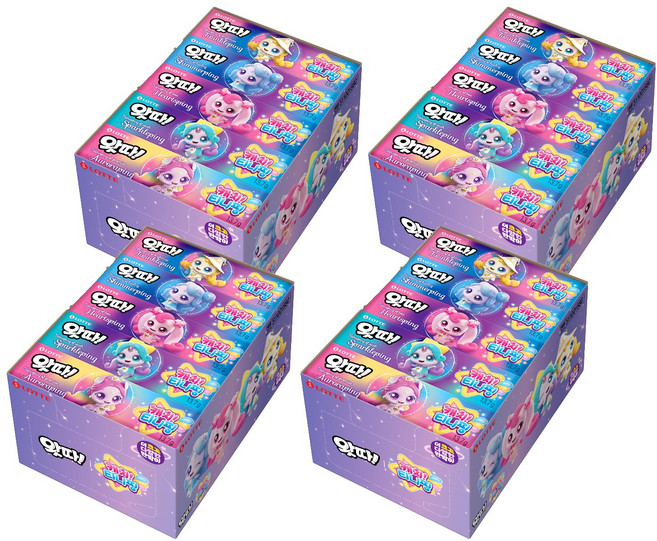 롯데웰푸드 왓따 판박이 캐치 티니핑, 4개, 342.5g