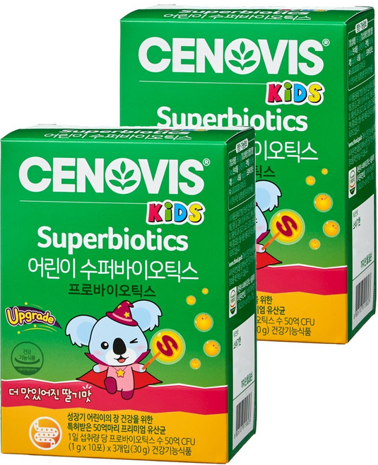 키즈 어린이 수퍼바이오틱스 / 30포 30일분 유산균, 30g, 2개