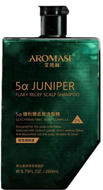 AROMASE 艾瑪絲 5α 捷利爾去屑洗髮精(2%)/乾性頭皮屑, 1件, 260ml
