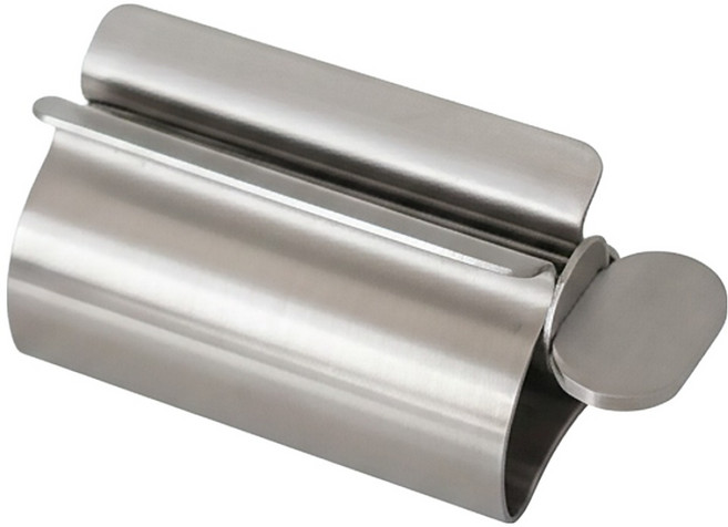 comet 不鏽鋼304擠牙膏器, 1個, 銀色