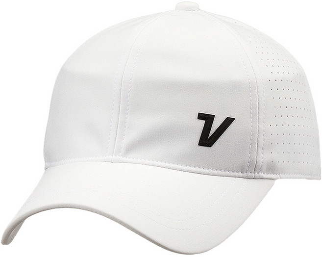 볼빅 여성용 백리스 X밴딩 캡 VBBS, 화이트, 1개