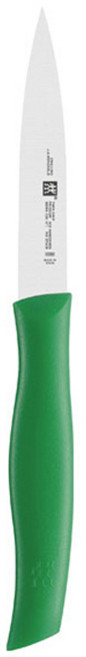 즈윌링 트윈 그립 패링 나이프 HK38094-101, 그린, 1개