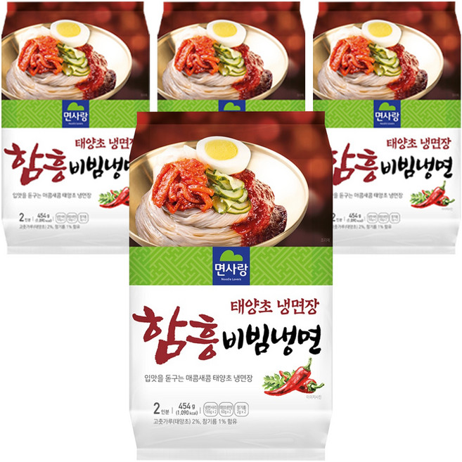 Noodle Lovers 咸興冷拌麵 454g, 4袋